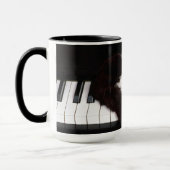 Cat Lover Piano Keys Mok (Links)