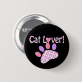 Cat Lover Producten Ronde Button 5,7 Cm (Voorkant /achterkant)