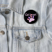Cat Lover Producten Ronde Button 5,7 Cm (In situ)