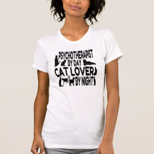 Cat Lover Psychotherapeut T-shirt