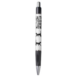 Cat Lover Quilter Pen