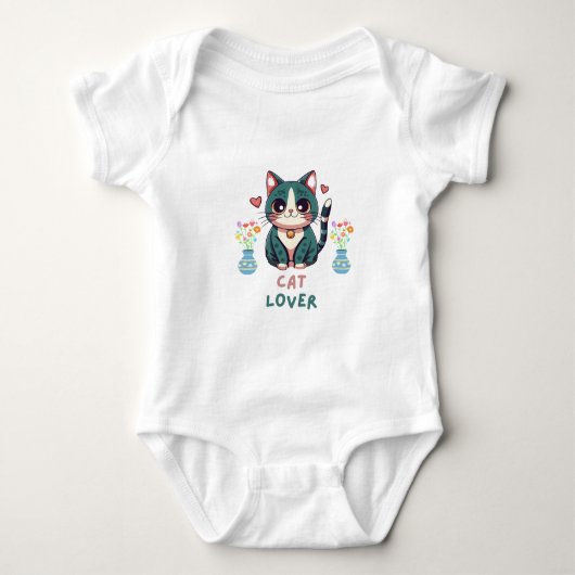 Cat Lover Romper (Voorkant)