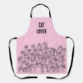 Cat Lover Schort (Voorkant)