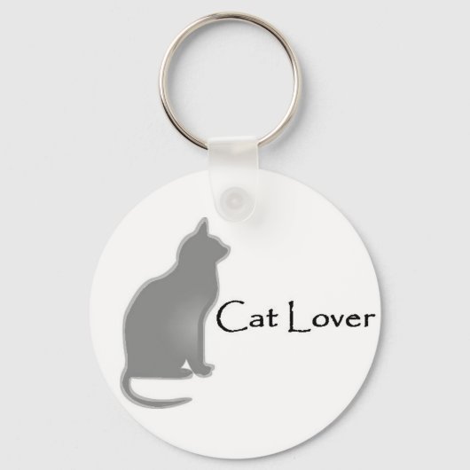 Cat Lover Sleutelhanger (Voorkant)