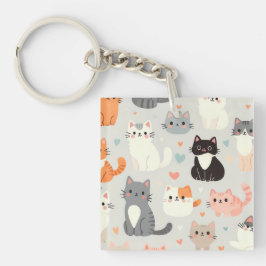 Cat Lover Sleutelhanger