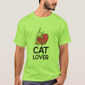 CAT LOVER T-SHIRT (Voorkant)