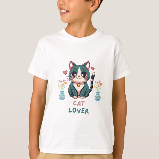 Cat Lover T-shirt (Voorkant)
