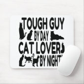 Cat Lover Tough Guy Muismat (Met muis)