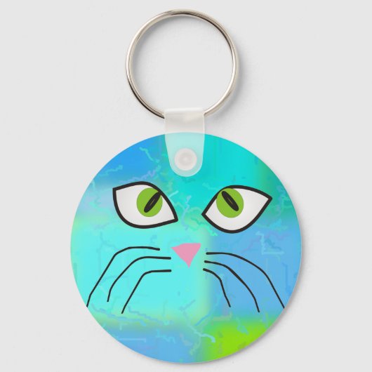 Cat Lovers Art "Cat Lady" Sleutelhanger (Voorkant)