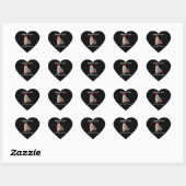 Cat Lovers | Boeken en katten maken dat ik me schu Hart Sticker (Vel)