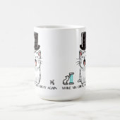cat lovers coffee mug  (Centre)