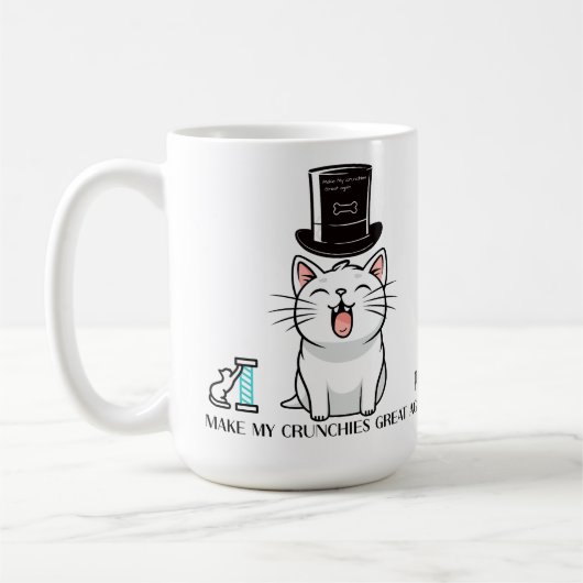 cat lovers coffee mug  (Gauche)