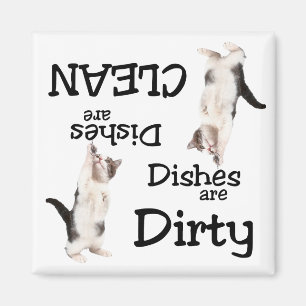 Cat Lovers Dishwasher Magnet Magneet
