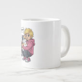 Cat lovers extra grote beker (Voorkant rechts)