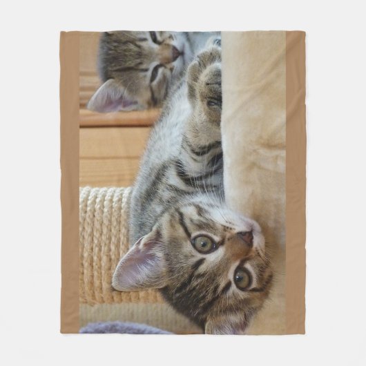 Cat Lovers Fleece Blanket (Voorkant)