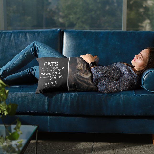 Cat Lovers Foto Memorial Kussen (Creator heeft geüpload)