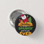 Cat Lovers Funny kerstcadeaus Ronde Button 3,2 Cm (Voorkant /achterkant)