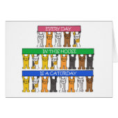 Cat Lover's Humor Cartoon (Voorkant Horizontaal)