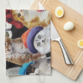Cat Lovers Kitchen Towel Theedoek (Quarter Fold)