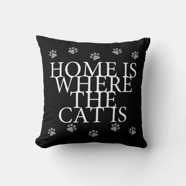 Cat Lover's Kussen (Voorkant)