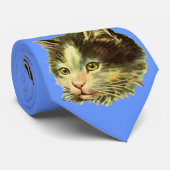 Cat Lover's Necktie Stropdas (Opgerold)