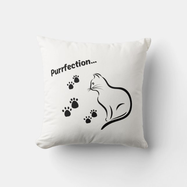 Cat Lovers Sierkussen (Voorkant)