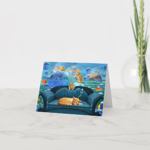 Cat Lover's Tabby Dreams zijn leeg Kaart