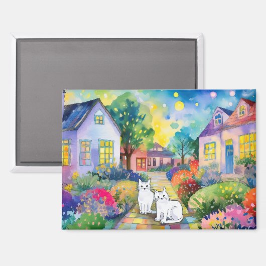 Cat magnet (Recto/Verso)