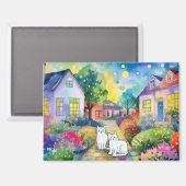 Cat magnet magneet (Voorkant / Achterkant)