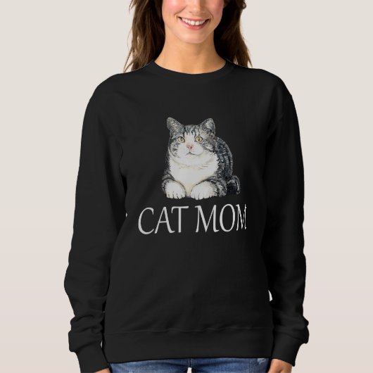 Cat mam Cute Cat Women Trui (Voorkant)