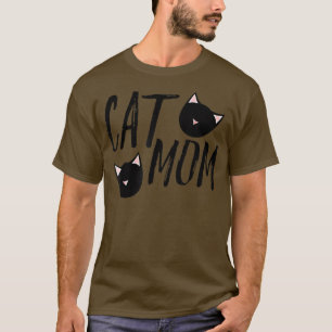 Cat mam Funny Moederdag moeder kat Love Pet  T-shirt