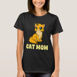 CAT MAM GEMBER DAMES T-SHIRTS