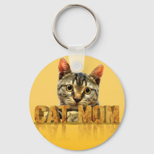 Cat mam gift   shirt kattenmoeder   beste kattemoe sleutelhanger