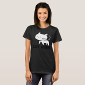 CAT MAM, grappige schattige Kitty Cat T-shirts (Voorkant volledig)
