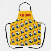 Cat Mam Moederdag Schort (Voorkant)