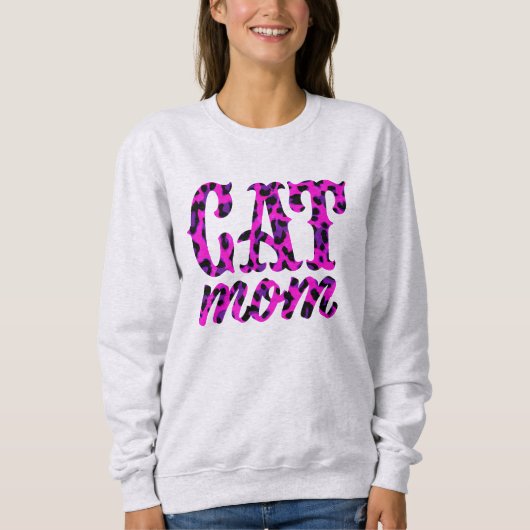 Cat Mam Pink Trui (Voorkant)