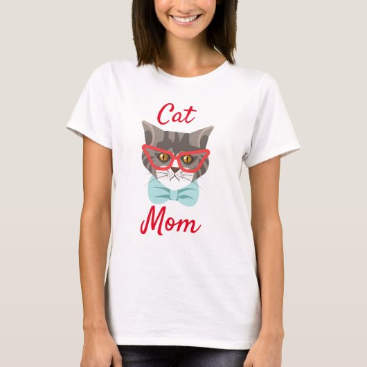 Cat mam T-Shirt (Voorkant)