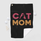 Cat mama golfhanddoek (Insitu)