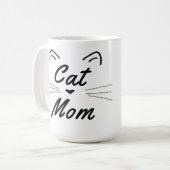 Cat mama koffiemok (Voorkant links)