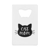 Cat mama kredietkaart flessenopener (Voorkant)