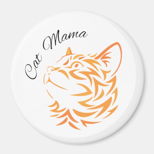 Cat Mama Magneet (Voorkant)