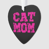 Cat mama ornament (voorkant)