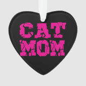 Cat mama ornament (voorkant)