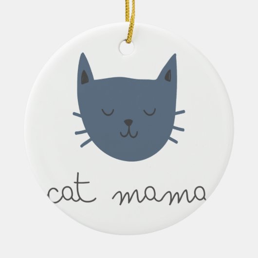 Cat Mama Ornament (Voorkant)