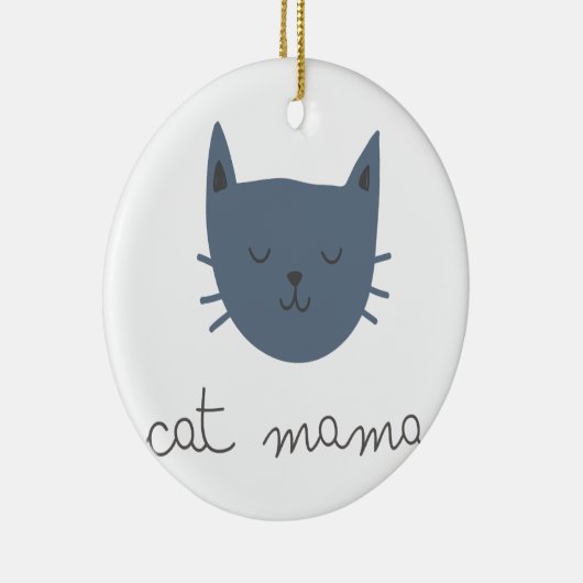 Cat Mama Ornement (Droite)