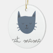 Cat Mama Ornement (Gauche)