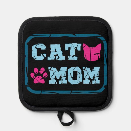 Cat mama pannenlap (Voorkant)