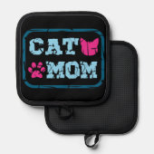 Cat mama pannenlap (Voorkant / Achterkant)