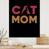Cat mama poster (Keuken)