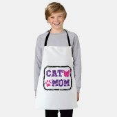 Cat mama schort (Gedragen)
